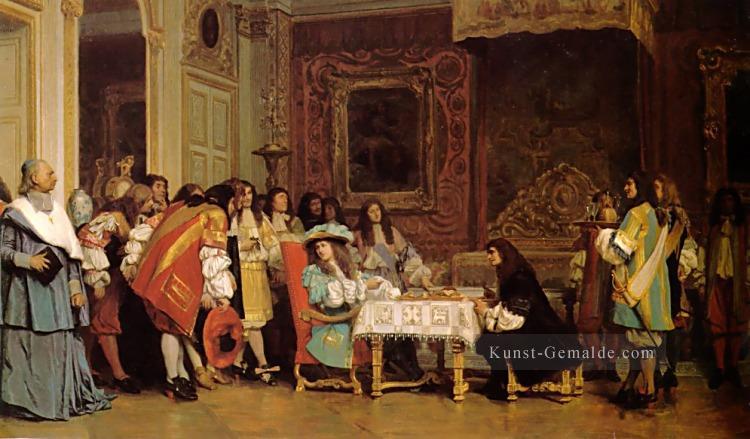 Louis XIV und Moliere Griechisch Araber Orientalismus Jean Leon Gerome Ölgemälde